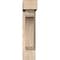 Ekena Millwork Legacy Block Smooth Bracket w/ Offset Brace, Douglas Fir, 5 1/2"W x 16"D x 24"H BKT0604X16X24LEC05SDF - alternate 2